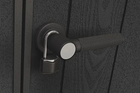 PENT Domek ogrodowy, 7 x 7,  brązowy, 226 x 216 cm