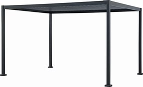 PERGOLA OGRODOWA 3X4X2.3M ALUMINIOWA ZE STALOWYM DACHEM