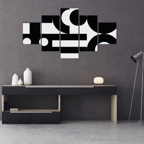 Obraz - Abstrakcja geometryczna N⁰3 (125x70 cm)