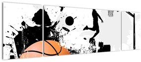Obraz - Koszykarz (170x50 cm)