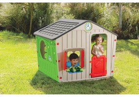 Zabawki Buddy BOT 1141 Domek Village, szary