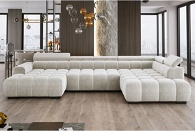 Narożnik BULL XL Prawostronny z elektryczną funkcją regulacji tkanina Eden 01 WERSAL