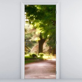 Fototapeta na drzwi - Park (95x205cm)