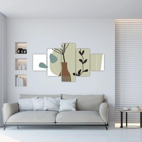 Obraz - Kwiaty w wazonie N⁰2 (125x70 cm)