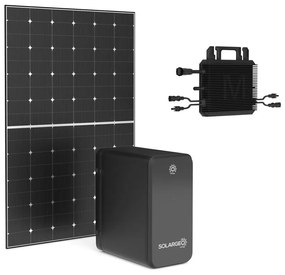 Zestaw paneli słonecznych Plug and Play + bateria magazynująca - 425 W - LUMINOSER