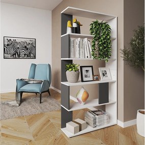 Dzielnik pokoju antracyt 80x23.6x162.6