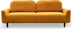 Masseno Sofa FILO z funkcją spania i pojemnikiem na pościel, Rozkładana sofa - Pomarańczowy, SALVADOR 10