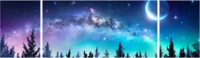 Obraz - Droga Mleczna (170x50 cm)