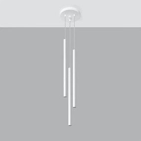 Lampa wisząca PASTELO 3P biała