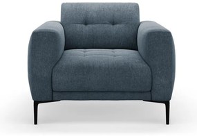 Ciemnoniebieski fotel Bemy – Micadoni