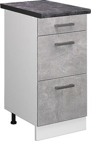 Szafka dolna do kuchni beton 40x60x81.6 r-line