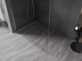 Mexen Kioto-X ścianka prysznicowa Walk-in 90 x 200 cm, transparent 10 mm, chrom - 800-090-101-01-00-X