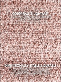 Szaroróżowy dywan z materiału bouclé tkany ręcznie 160x230 cm Notting Hill Portobello – Ted Baker