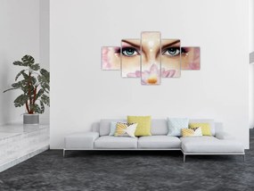 Obraz - Urocze oczy (125x70 cm)