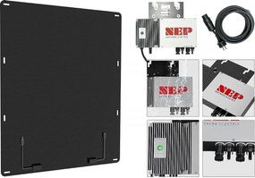 Metalowa szopa ogrodowa "Dallas" - 5,29 m² z panelami słonecznymi - Taupe