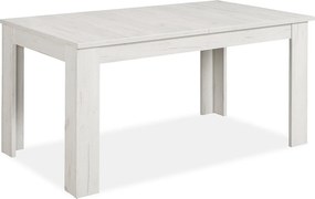 Stół jadalny 160x90 cm biały