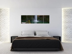 Obraz wodospadów (170x50 cm)