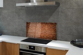 Szklany Panel Klasyczna Struktura Cegły