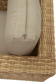 Zestaw rattanowy MALIBU dla 5 osób (beżowo-brązowy)