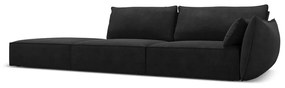 Ciemnoszary szezlong (prawostronny) Vanda – Mazzini Sofas