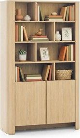 Nowoczesny regał do przechowywania dąb vicenza F4-Z48