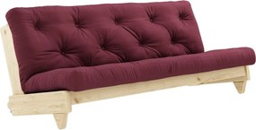 Sofa rozkładana Karup Design Fresh Natural Clear/Bordeaux