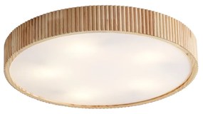 Lampa sufitowa Japandi drewniana 60 cm 5-punktowa - LyraJapandi Oswietlenie wewnetrzne