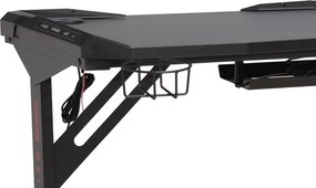 Biurko gamingowe B-216 z oświetleniem LED