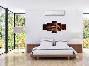 Obraz - Fragment kłosa żyta (125x70 cm)