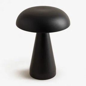 Galina Led Lampa Stołowa Bezprzewodowa ↑20 Cm Czarna - Sklum