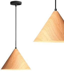 LAMPA SUFITOWA WISZĄCA APP1442-1CP WOOD