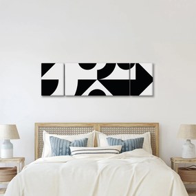 Obraz - Abstrakcja geometryczna N⁰1 (170x50 cm)