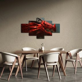 Obraz - Smok (125x70 cm)