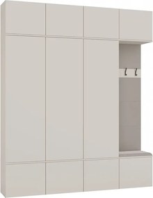 Kaszmirowa garderoba z siedziskiem E8-K75