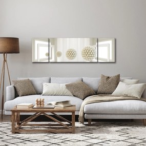 Obraz -Spojrzenie do wnętrza - abstrakcja (170x50 cm)