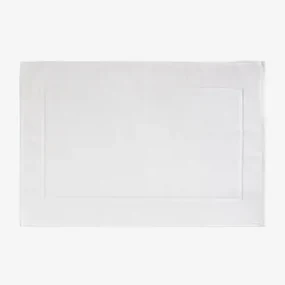 Bawełniany Dywanik Łazienkowy (50x80 Cm) Selyra Biała - Sklum