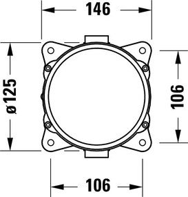 Korpus podtynkowy Duravit