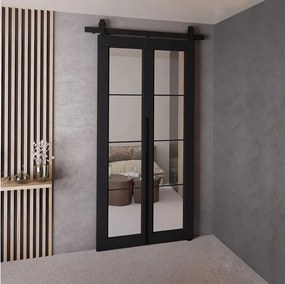 Drzwi Przesuwne QUDIO M5 Czarny 80