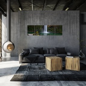 Obraz wodospadów (170x50 cm)
