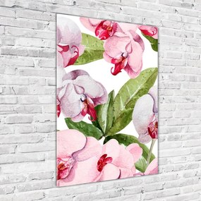 Foto-obraz szkło hartowane pionowy Orchidea