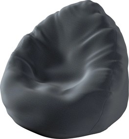 Pokrowiec na worek do siedzenia kolor szary tkanina welwetowa