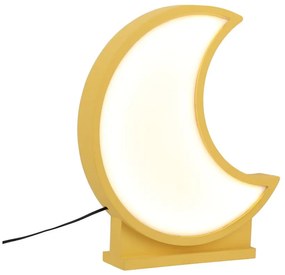Żółta lampka dziecięca Moon – Candellux Lighting