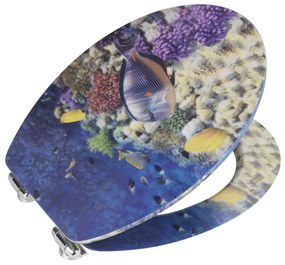 Deska sedesowa FISH, MDF, WENKO
