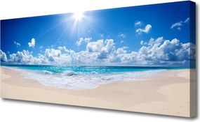 Obraz canvas Rajskie Wybrzeże w Słońcu