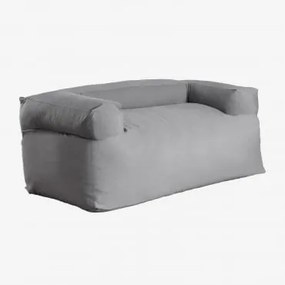 Sofa Ogrodowa 2-osobowa Darmian Army Grey - Sklum