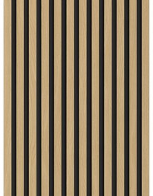 Mexen Lam-B lamele ścienne 275 x 30 cm, płyta HDF 4 mm, fornir techniczny, Dąb Złocisty - S100-275307-3015-003
