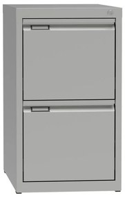 Szafa kartotekowa A4, 2 szuflady, szare