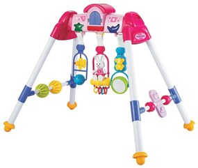 Baby Mix Baby play trapez De Lux różowy, 40 x 55cm