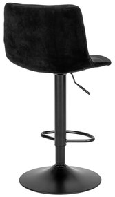 Czarne hokery zestaw 2 szt. 88 cm Middelfart – House Nordic