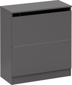 Pierzak BETTY 2, grafitowy